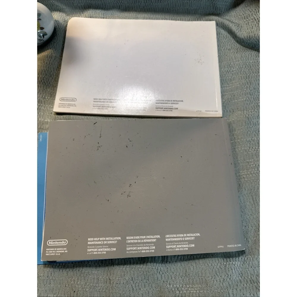 Nintendo Wii Operations Manual Channels andSettings Instruction And System Setup